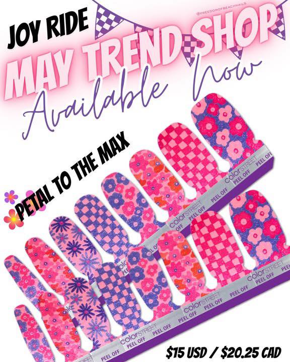 I’m loving these Color Street trend shop drops from today! Supplies are limited, so don’t wait, if you love them. 
www.colorstreet.com/MamaIuchs