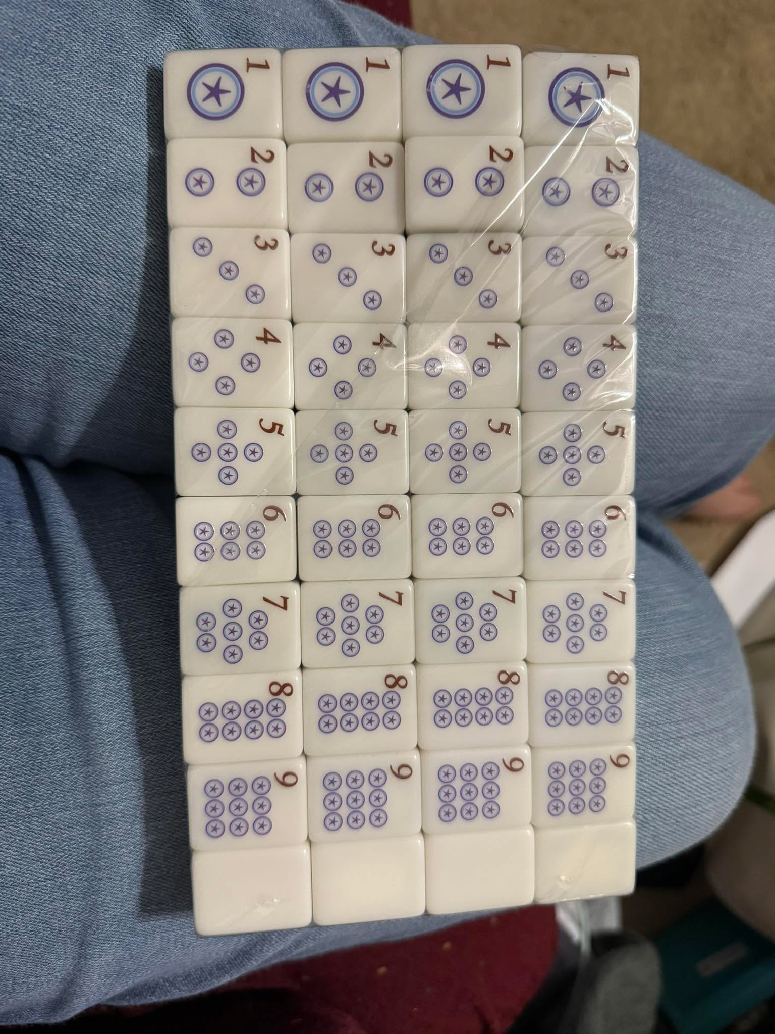 Our missing mahjong tiles came in!
