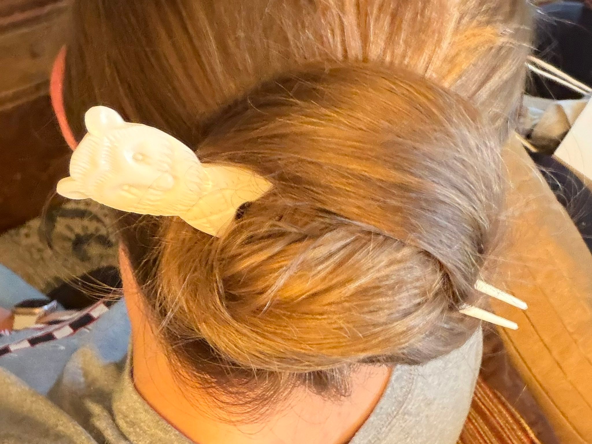 Hairpins from Alaska! Thank you Marcie Hendrix Endicott and Butch Endicott!