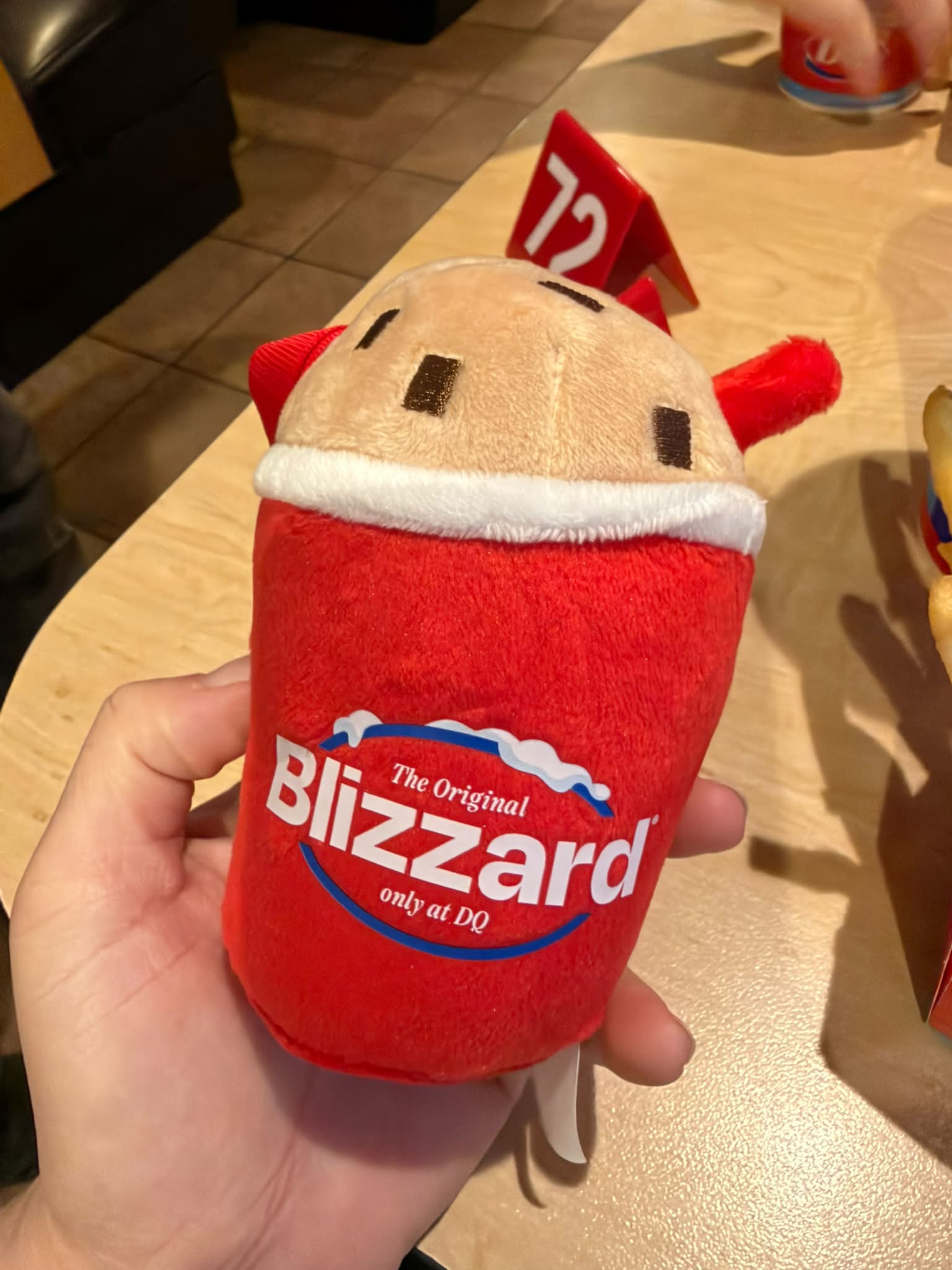 F op got to post our other DQ Blizzard plushie. How cute are these?!